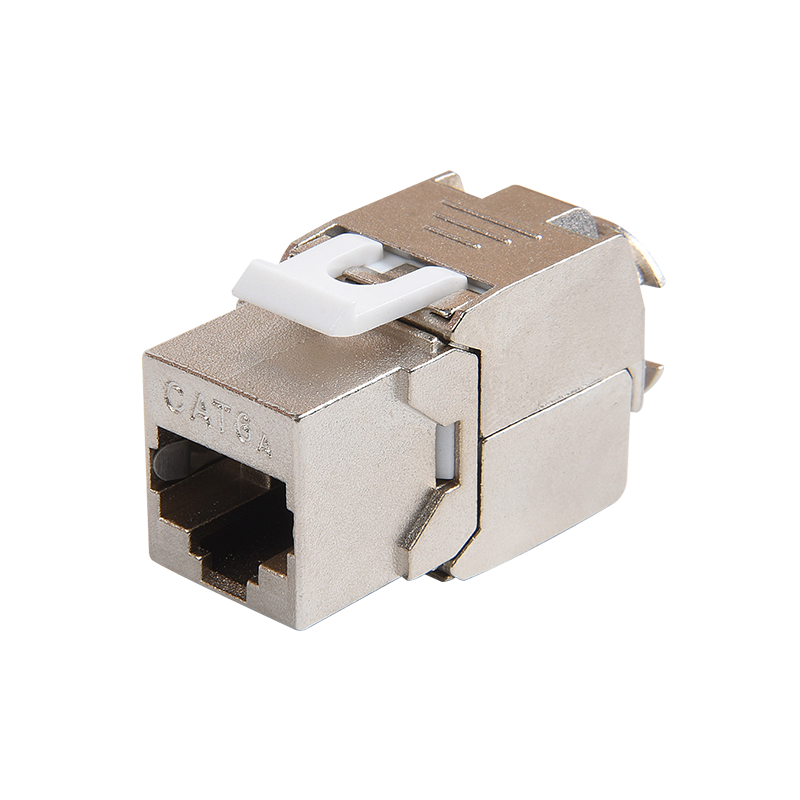 SMT-1061T8C6A-FTP 180 stopni ekranowany CAT6A TOOLLESS KEYSTONE JACK
