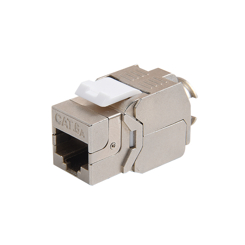 SMT-1047T8C6A-FTP 180 stopni ekranowany CAT6A CAT6A Keystone Jack