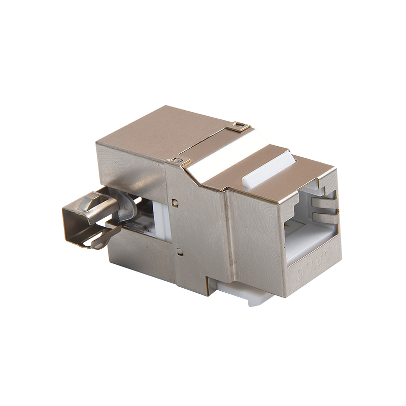 SMT-1016D8C6-FTP 180 stopni ekranowany CAT6A Keystone Jack 110 i Krone IDC