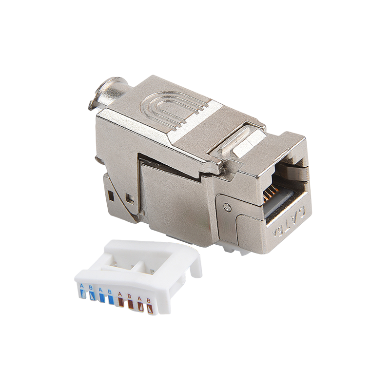 SMT-1043T8C6A-FTP 90 stopni ekranowany CAT6A CAT6A Keystone Jack