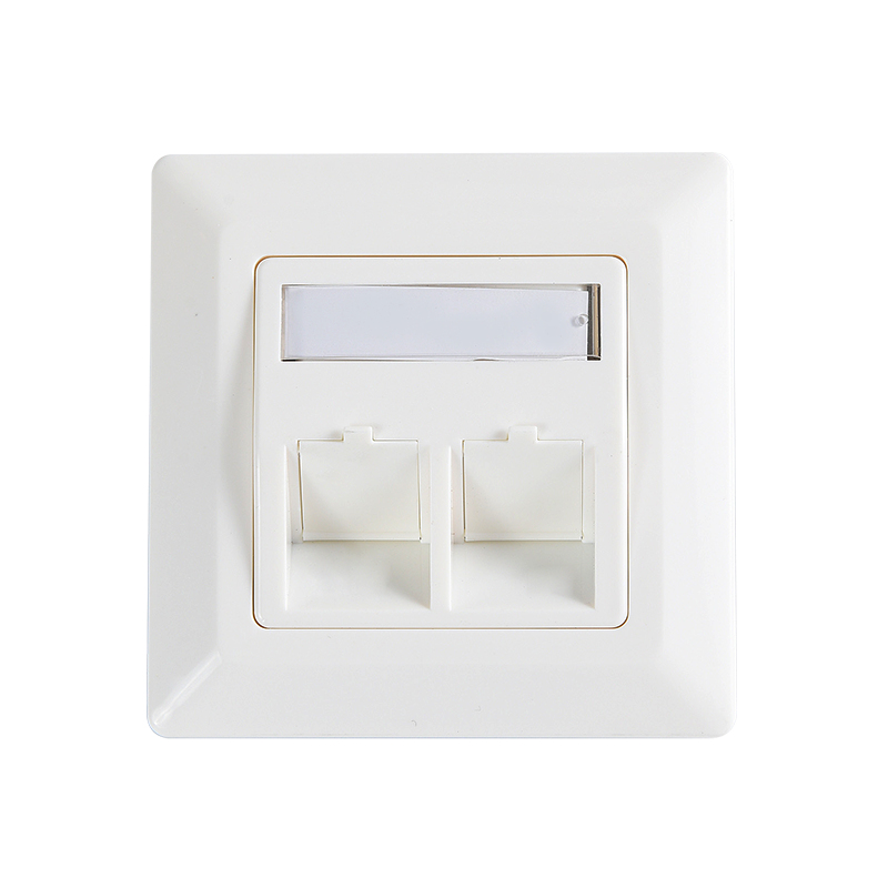 SMT-4308-80F-2X Dwa porty niemieckie fazowane płyta czołowa