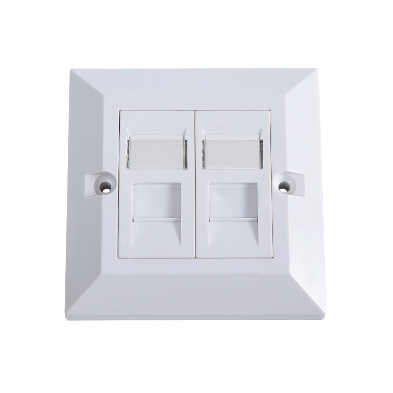 SMT-4306-86X-2P Dwa porty fatowana rama 45 ° Wielka Brytania typu czołowa